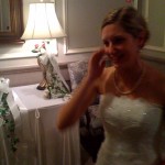 Steve also thought Alison looked beautiful, he kept trying to take her picture ;)