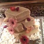 Very cool looking cake. But this isn't what we ate for dessert... we had something like chocolate heaven. Yum!!