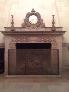 The reception hall was, like everything else, beautiful!