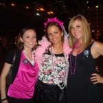 bach party BFFs at the bean