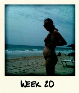 week 20 me on beach