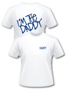daddyscrubs white t