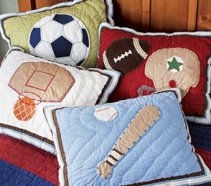 sports pillows
