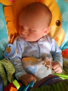 4 weeks with baby Ryan