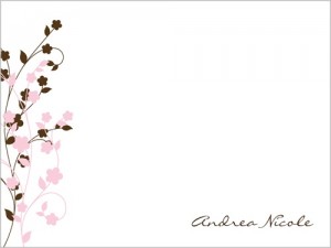 thank u card