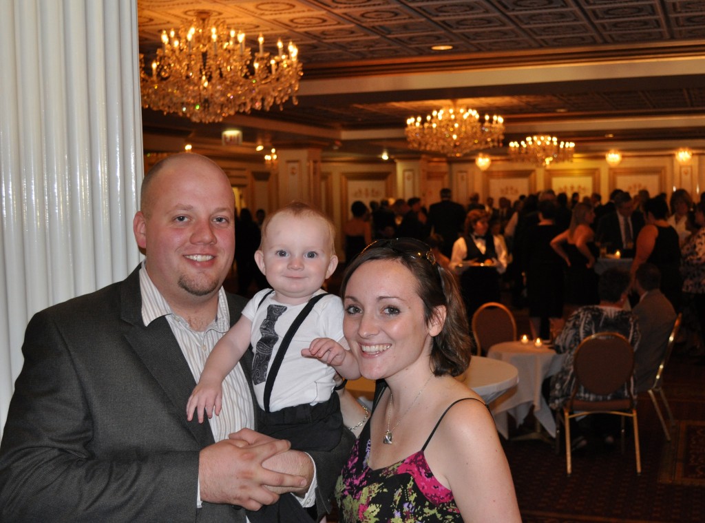 My handsome wedding date (x2)