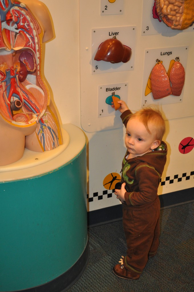 Wordless Wednesday: future scientist, just like mama!