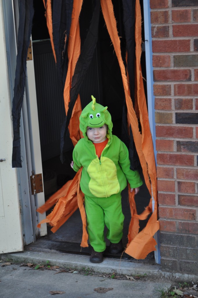 My son the dinosaur!