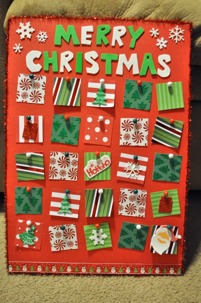 Advent Calendar Activities For Kids