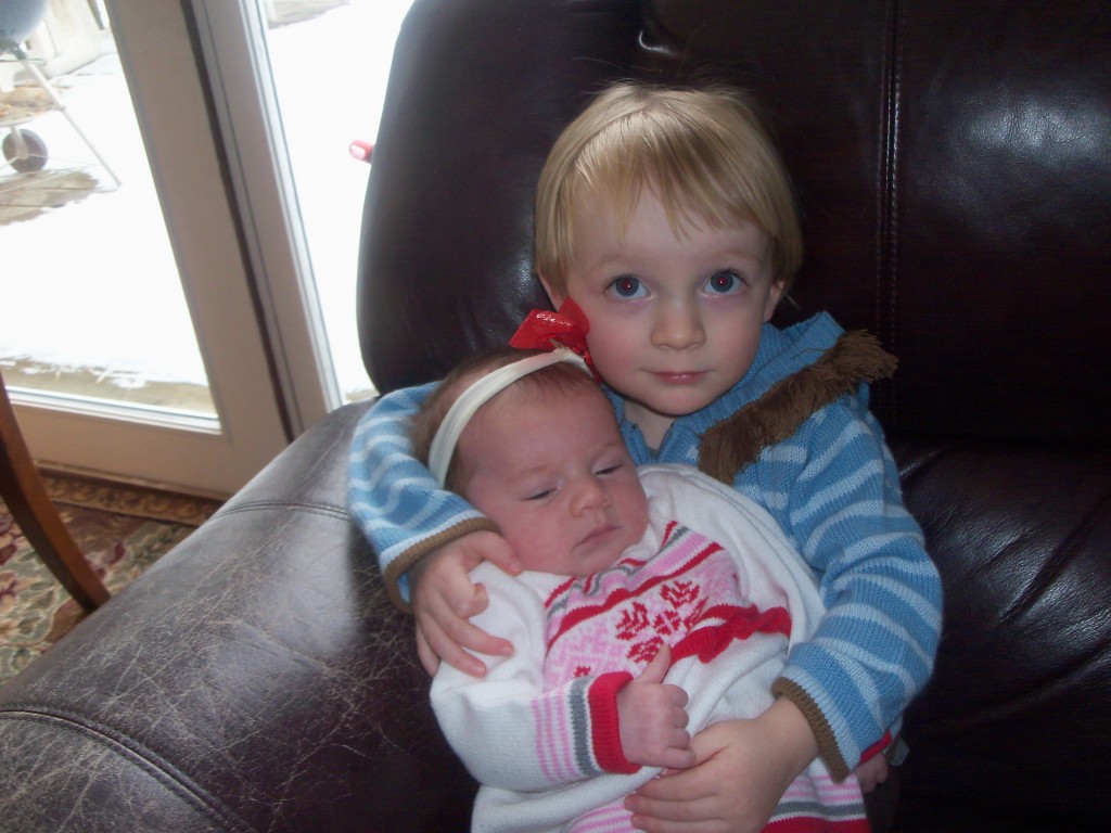 ryan with baby ellie