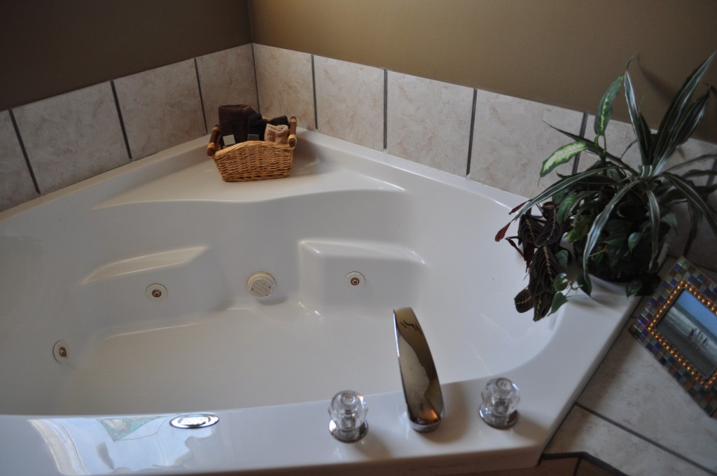 bathroom jacuzzi