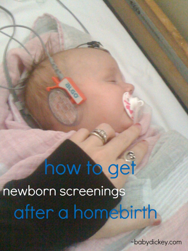 newborn screening after homebirth