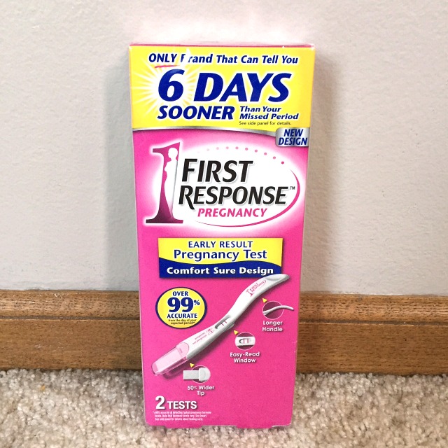 First Response pregnancy tests