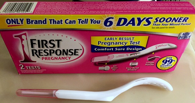 First Response pregnancy tests